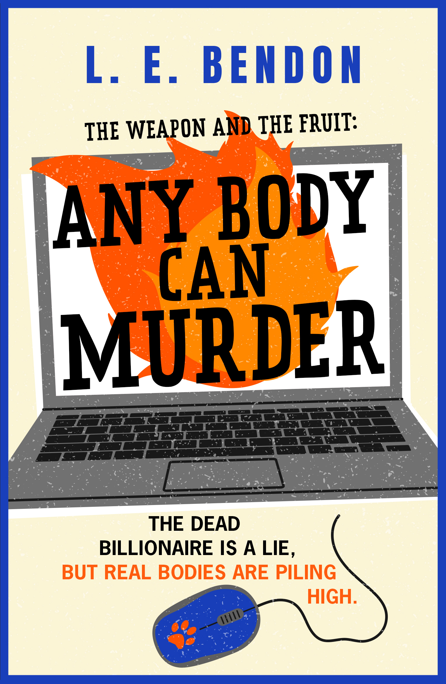 Book Cover - Any Body Can Murder